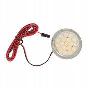 Pohištvena LED svetilka 1,5W 12V 3000K okrogla