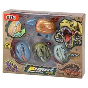 Ozzo FB Set figura jaje dinosaurusa Burst, 4 komada