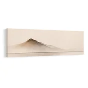 Slika mirna silhueta gora - 90x30