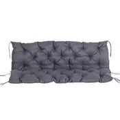 Homestar Blazina za klop 150x98x8 cm temno siva