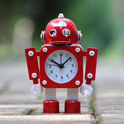 Generic GENERIC robotska budilka, rdeča, (21132431)