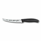 Nož za maslo in kremni sir Victorinox 6.7863.13B, valovito rezilo, 13 cm, črn