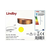 Lindby - Stenska svetilka JASIN 1xE14/25W/230V