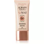 Bourjois Air Mat mattifying foundation color 01 Ivory pink 30 ml