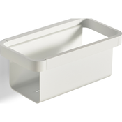 Polica za tuš RIM 22 cm, globoka, bela, aluminij, Zone Denmark