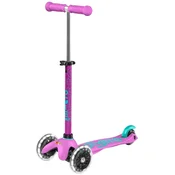 Djecja romobil Micro - Mini Micro Deluxe LED, lavanda