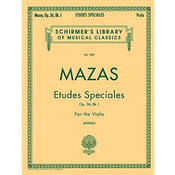 MAZAS:ETUDES SPECIALES OP.36 /1 FOR viola