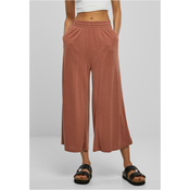 Womens modal Culotte terracotta