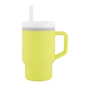 Infantino silikonska caša 3m+, 266ml citrus ( 22115393 )