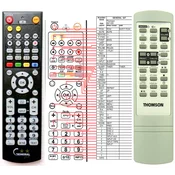 General THOMSON AM1280 - compatible General-branded remote control