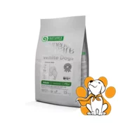 Natures Protection White Dog Adult Small 1.5kg, Suva Hrana Za Odrasle Pse