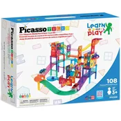 Magnetni konstrukcijski set 3 u 1 Picasso Tiles STEM - 108 dijelova