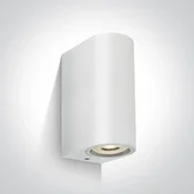 ZIDNA SVJETILJKA 2XGU-10 IP65 BIJELA