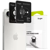 Zaščitno kaljeno steklo RINGKE Camera Frame Protector 2 kosa za iPhone 16E črn (8800293852933)