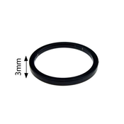 Podloška a-head 1-1/8x3 mm crna ( 210037 )