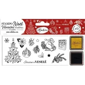 Aladine Stampo Noël Komplet tesnil 13-Nordijski Božič