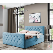 Boxspring postelja Malaga - 140x200 cm