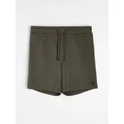 Sinsay - Dres šortsevi sa šnurekom - khaki