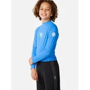 Rip Curl Waves UPF Kids Longsleeve Lycra blue gum
