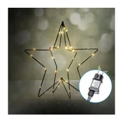 Aigostar-LED Spoljašnja božicna dekoracija LED/3,6W/230V zvezda 30 cm IP44 topla bela