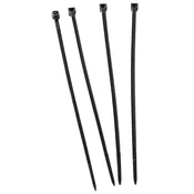 Vezalni trak 300x4,8mm ČERNO (50 kosov)