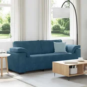 vidaXL Trosed moder 220x77x82 cm žamet