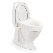 ETAC My-Loo - dvignjen straniščni sedež z montažnimi sponkami (6 ali 10 cm) s pokrovom ali brez njega. My-Loo - dvignjen straniščni sedež s pokrovom (višina 6 cm, 150 kg)