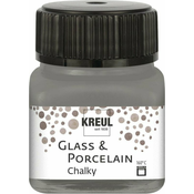 Kreul Chalky Steklena barva 20 ml Smoky Stone