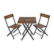 Hanah Home HANAH HOME Bistro Set 4 vrtna miza s stoloma, (21065153)