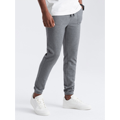 Ombre Clothing Spodnji del trenirke Siva