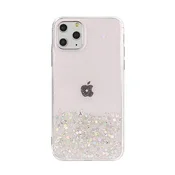 Silikonski ovitek z bleščicami SPARKLE za Xiaomi Mi 9T/Poco M3 - prozorno roza