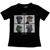 Gorillaz Demon Days Black S Ženske Majica