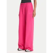 HUGO Spodnji del trenirke Nasuede_4 50541179 Roza Relaxed Fit