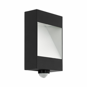 Eglo 98098 - LED spoljašnje zidno svetlo sa senzorom MANFRIA LED/10W/230V