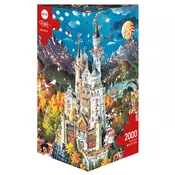 Heye puzzle 2000 pcs Triangle Ryba Bavaria 29700
