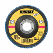 DEWALT PLOŠČ. BRUS. Z LISTIČI 125MM GR.80, IZBOČ. 1KOS, (21214877)