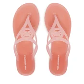Japonke KARL LAGERFELD Jelly Thong KL80007A Roza