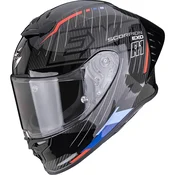 Scorpion EXO-R1 EVO II Air Surge integralna motociklisticka kaciga crno-plavo-crvena
