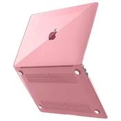 AVIZAR Trda vgrajena zaščitna torbica, prozoren dizajn - roza str. MacBook Air 13 2020/2019/2018, (5000064158)