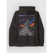 Patagonia Cloud Crag Daily moški pulover s kapuco black