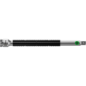WERA Nastavak sa slobodno okretnom caurom dugi 1/4 8796 LA Zyklop flexible-lock 05003531001 sivi