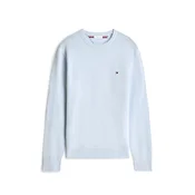 Tommy Hilfiger Pulover Essential Ssnl MW0MW39999 Svetlo modra Regular Fit