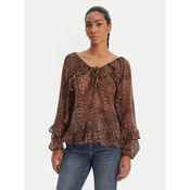 Morgan Bluza 261-OWAY.F Rjava Relaxed Fit