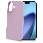 Celly Ovitek iz mehke gume za iPhone 17, roza, notranjost brez prask