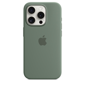 Maskica Apple iPhone 15 Pro Silicone Case with MagSafe Green