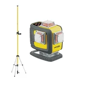 NIVEL SYSTEM Križni linijski laser, rdeči ž. CL4D-R + LP-36EX