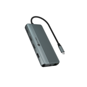 IcyBox IB-DK4062-CPD 12-v-1 DockingStation priklopna postaja s trojnim video priključkom