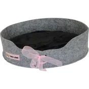 Pet Line Krevet za pse, 56x46cm, Sivi