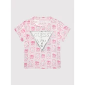 Guess Majica H1YT00 K6YW1 Roza Regular Fit