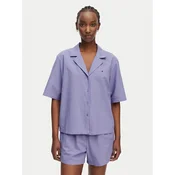 Tommy Hilfiger Pižama UW0UW06505 Svetlo vijolična Regular Fit